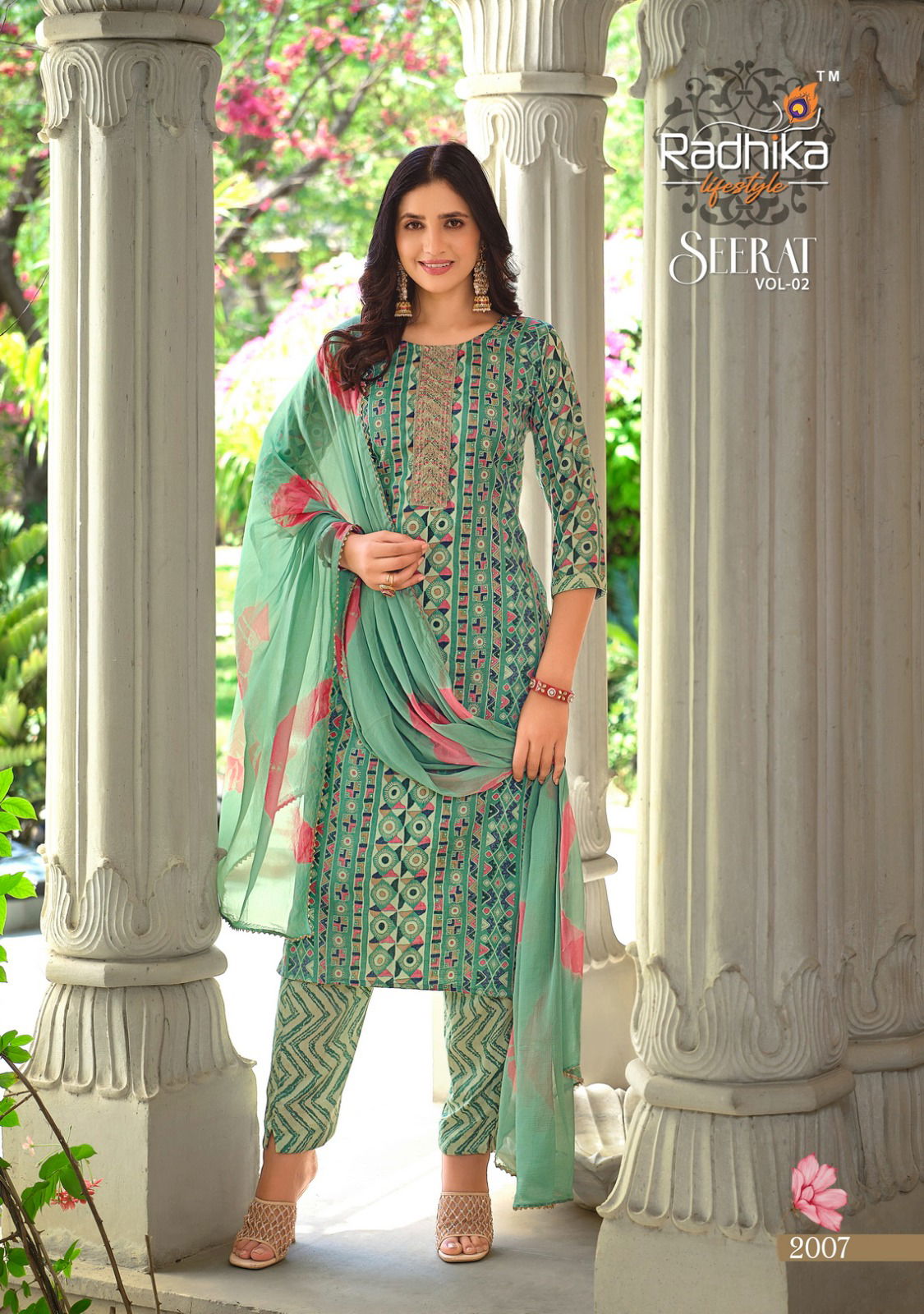 Seerat Vol 2 By Radhika Readymade Salwar Suits Catalog